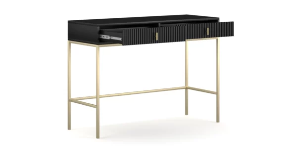 MAGGIORE BALCK+GOLD DRESSING TABLE - Image 2