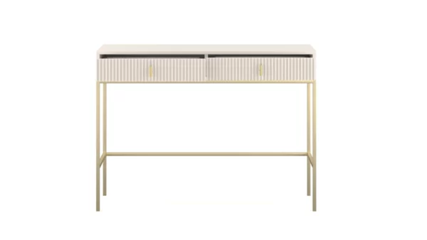 MAGGIORE CASHMIRE+GOLD DRESSING TABLE - Image 3
