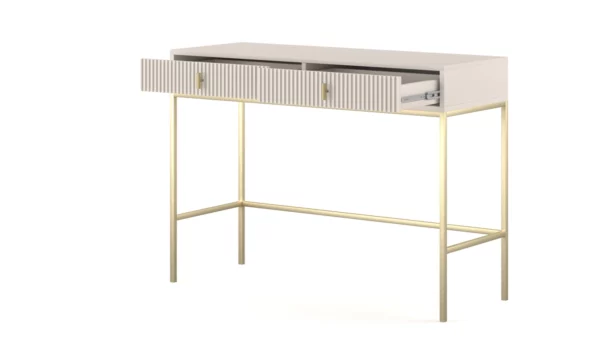 MAGGIORE CASHMIRE+GOLD DRESSING TABLE - Image 4