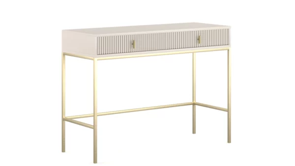 MAGGIORE CASHMIRE+GOLD DRESSING TABLE - Image 5