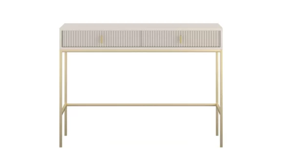 MAGGIORE CASHMIRE+GOLD DRESSING TABLE - Image 6
