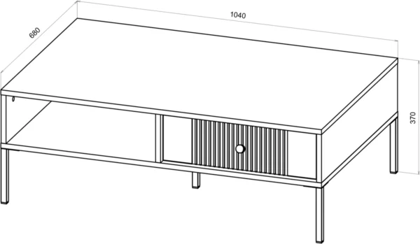ISEO BLACK+BLACK COFFEE TABLE - Image 6