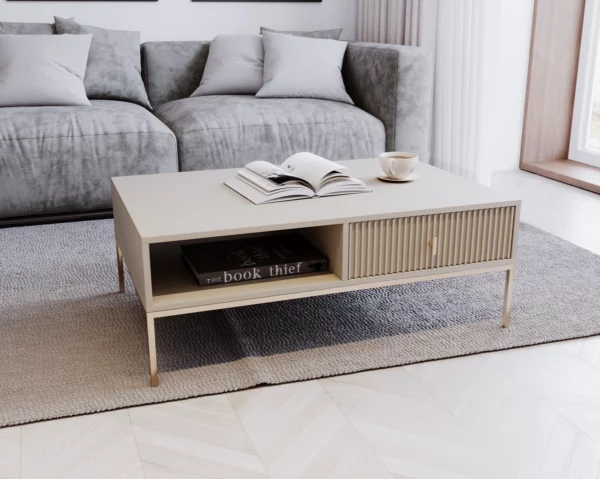 MAGGIORE CASHMIRE+GOLD COFFEE TABLE
