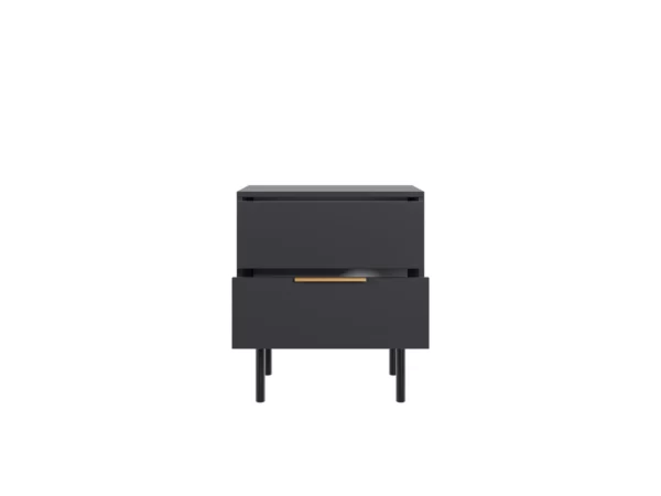 VIVA BLACK NIGHT STAND - Image 2