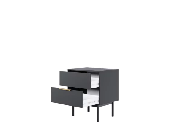 VIVA BLACK NIGHT STAND - Image 3