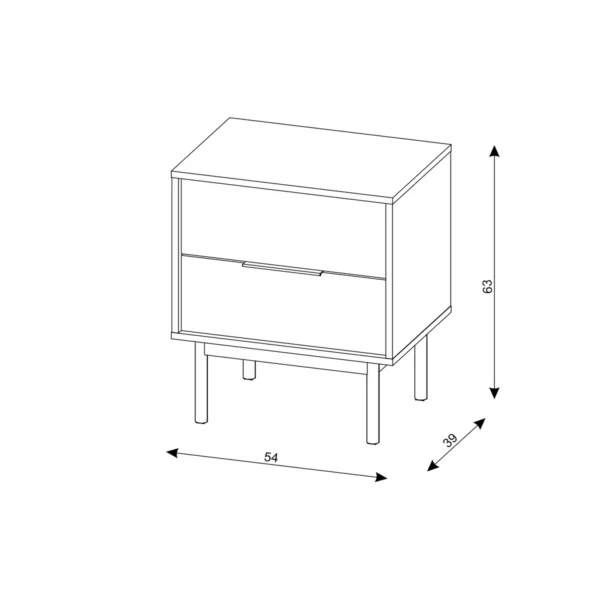 VIVA CASHMIRE NIGHT STAND - Image 4