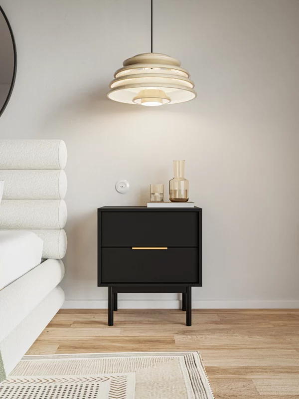 VIVA BLACK NIGHT STAND