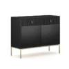MAGGIORE BLACK+GOLD SIDEBOARD 2D2S - Image 2