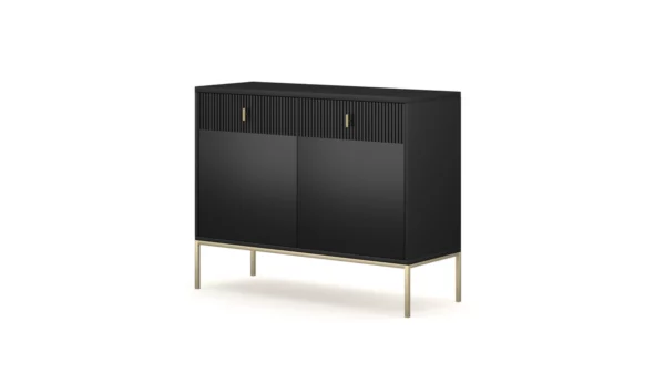 MAGGIORE BLACK+GOLD SIDEBOARD 2D2S - Image 4