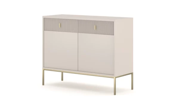 MAGGIORE CASHMIRE+GOLD SIDEBOARD 2D2S - Image 5