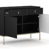 MAGGIORE BLACK+GOLD SIDEBOARD 2D2S - Image 5
