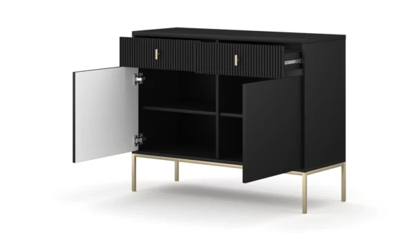 MAGGIORE BLACK+GOLD SIDEBOARD 2D2S - Image 7