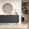 VIVA BLACK SIDEBOARD 2D3S