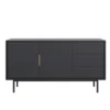 VIVA BLACK SIDEBOARD 2D3S - Image 4