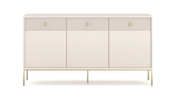 MAGGIORE CASHMIRE+GOLD SIDEBOARD 3D3S - Image 6