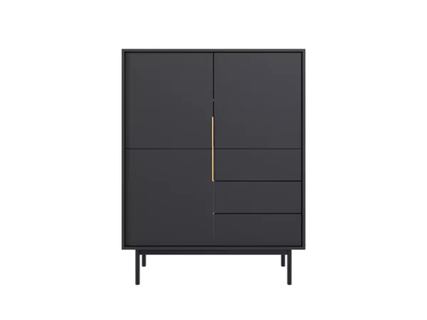 VIVA BLACK SIDEBOARD 3D3S - Image 4