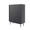 VIVA BLACK SIDEBOARD 3D3S - Image 5