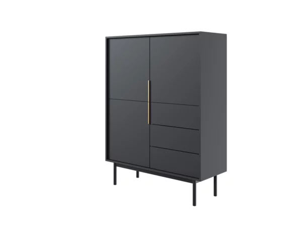 VIVA BLACK SIDEBOARD 3D3S - Image 5
