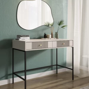 ISEO CASHMIRE + BLACK DRESSING TABLE
