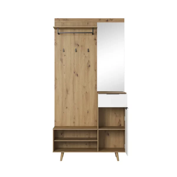 NORDIC B HALLWAY artisan oak / white matt - Image 3