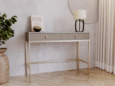 MAGGIORE CASHMIRE+GOLD DRESSING TABLE